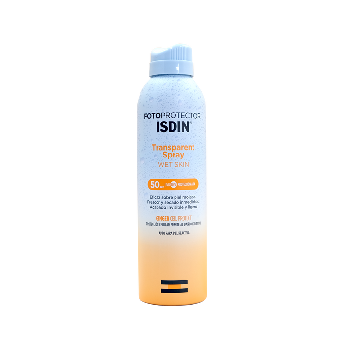 Isdin fotoprotector wet skin spray transp 200 ml spf 50+