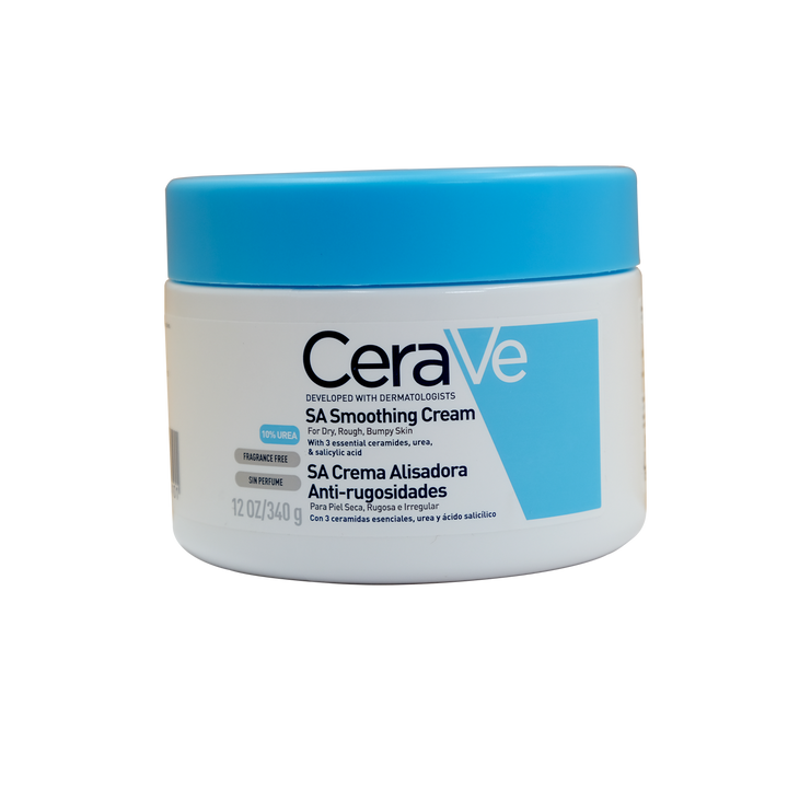 Cerave sa crema alisadora anti-rugosidades 10% urea 340g.