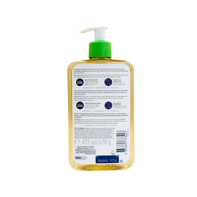 Cerave limpiador en aceite espumoso hidratante 473ml .