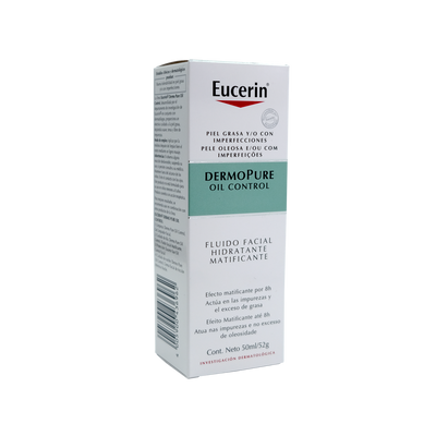 Eucerin DermoPure Fluido Facial Hidratante Mat 50 ml