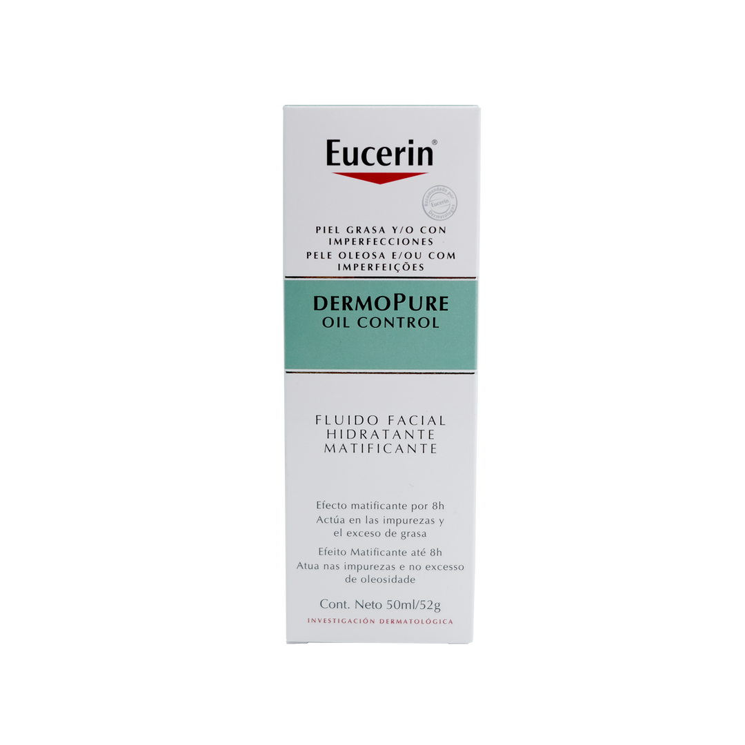 Eucerin DermoPure Fluido Facial Hidratante Mat 50 ml