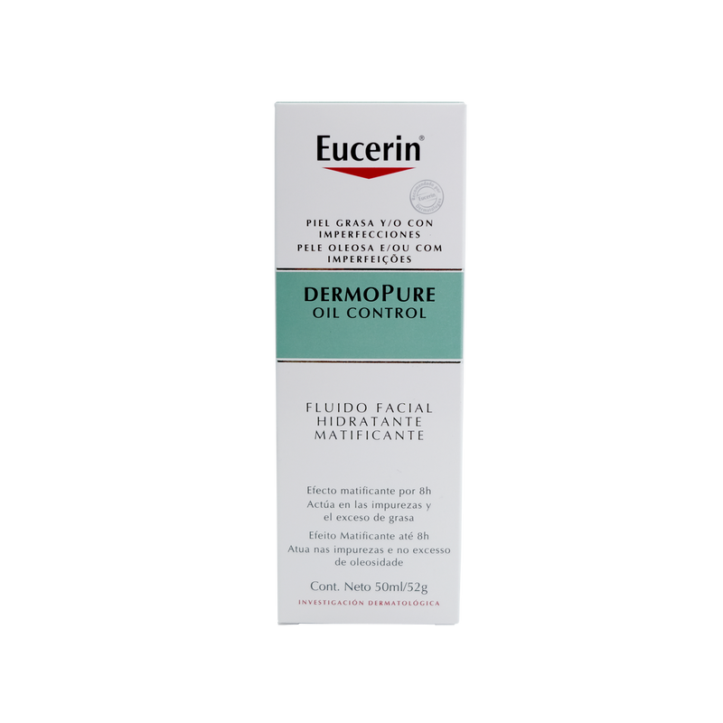 Eucerin DermoPure Fluido Facial Hidratante Mat 50 ml