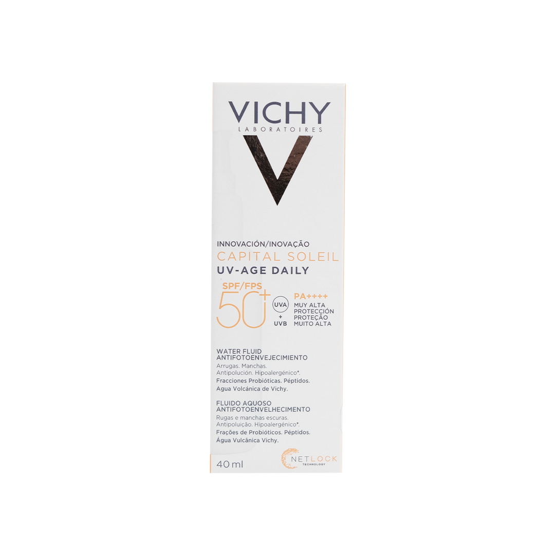 Vichy Capital Soleil Bloqueador Antiedad 40 ml fps50+