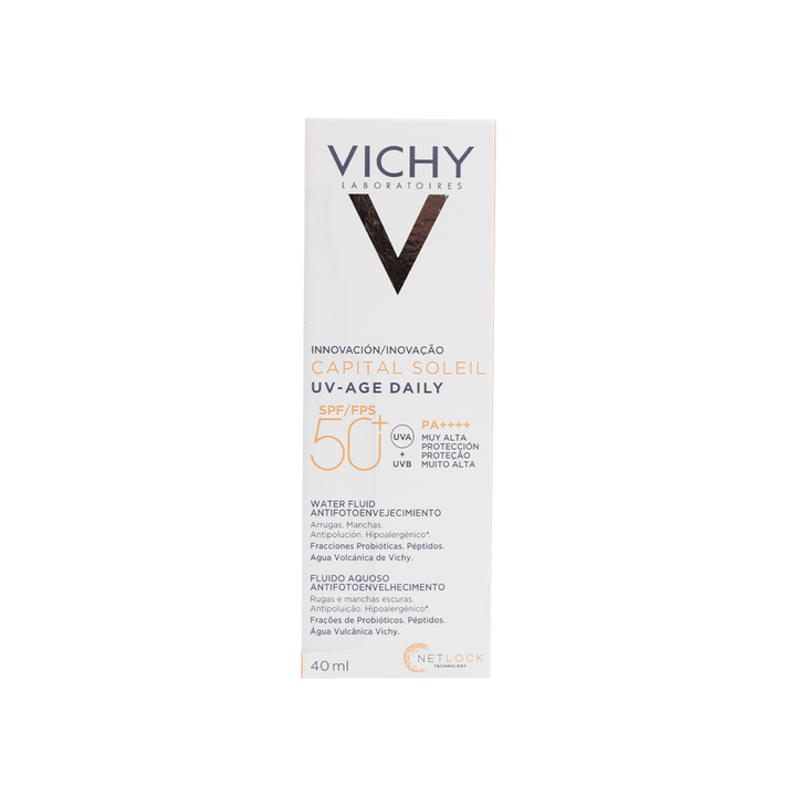 Vichy Capital Soleil Bloqueador Antiedad 40 ml fps50+