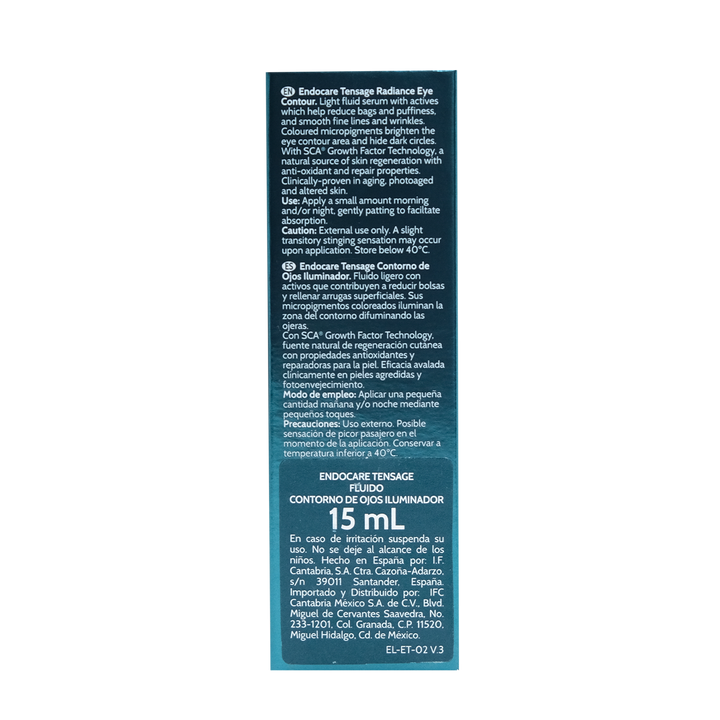 Endocare tensage contorno ojos 15 ml