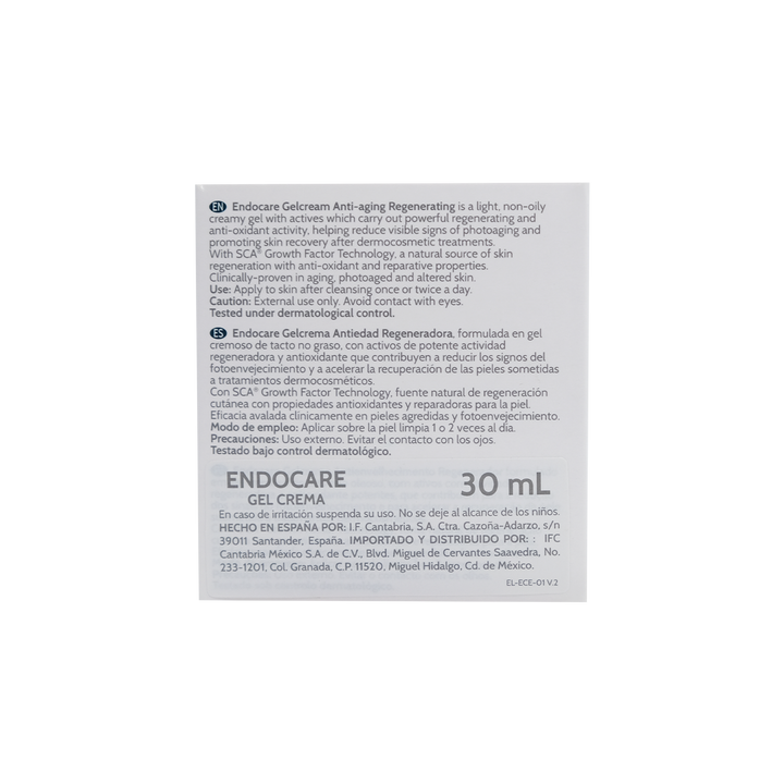Endocare gel crema 30 ml^