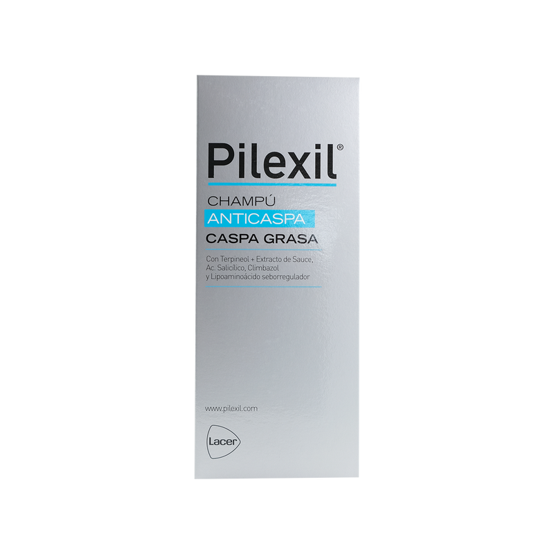 Pilexil shampoo anticaspa grasa 300ml