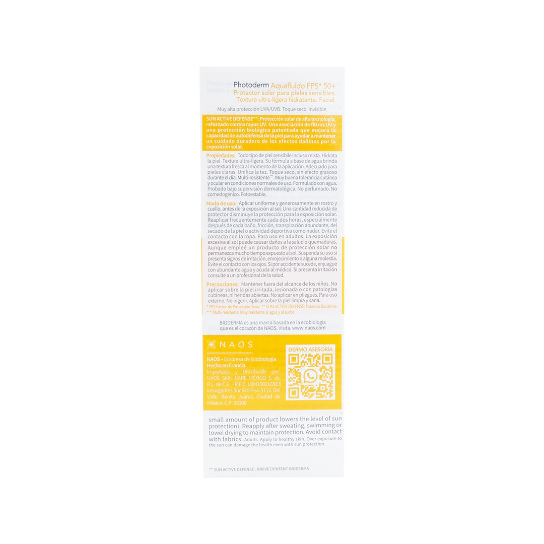 Bioderma photoderm max aquafluido neut fps 50+ 40ml