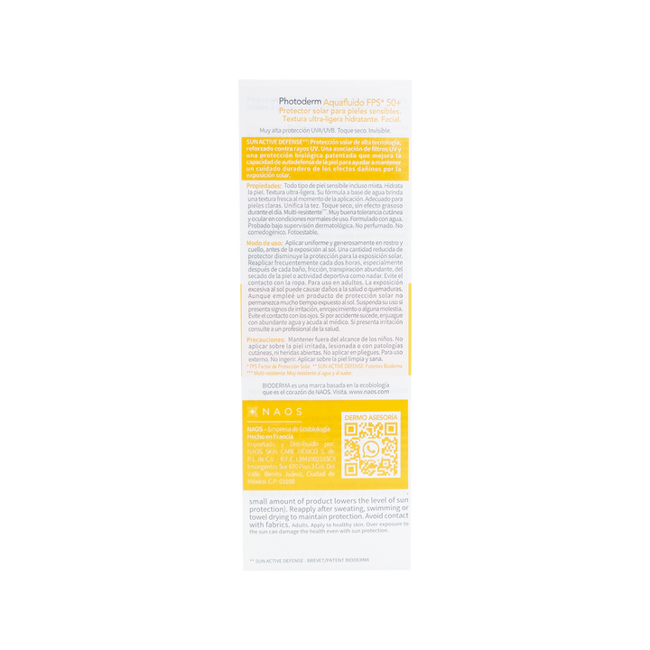 Bioderma photoderm max aquafluido neut fps 50+ 40ml