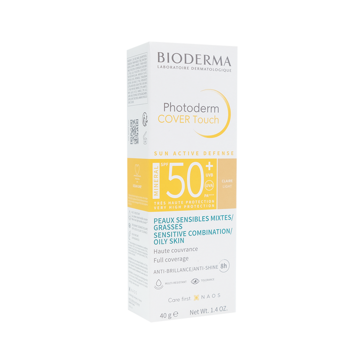 Bioderma photoderm cover touch fps50+ 40g claro
