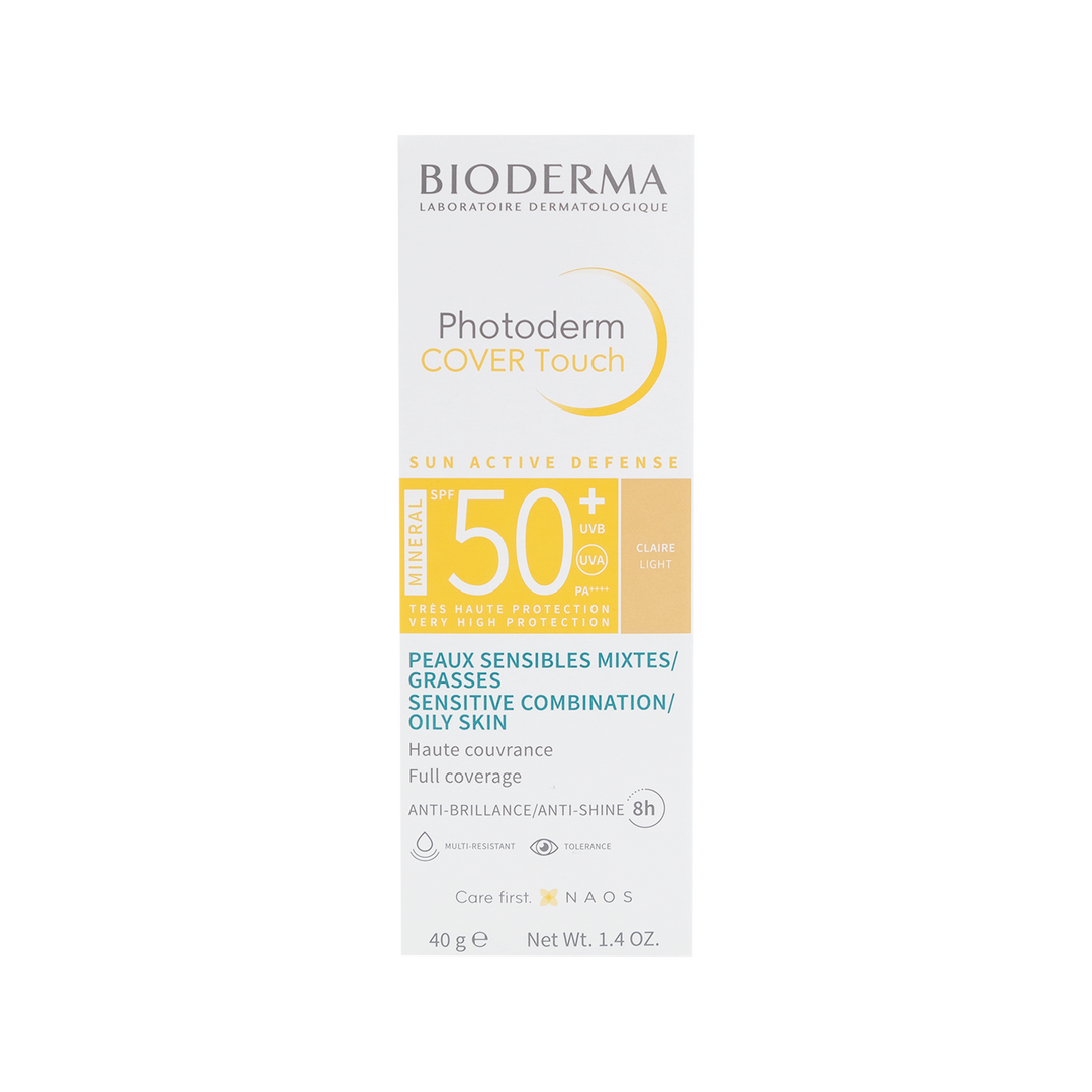 Bioderma photoderm cover touch fps50+ 40g claro