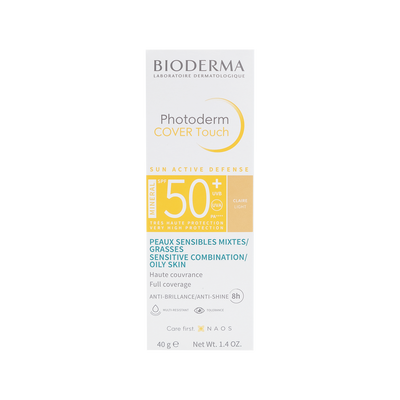 Bioderma photoderm cover touch fps50+ 40g claro