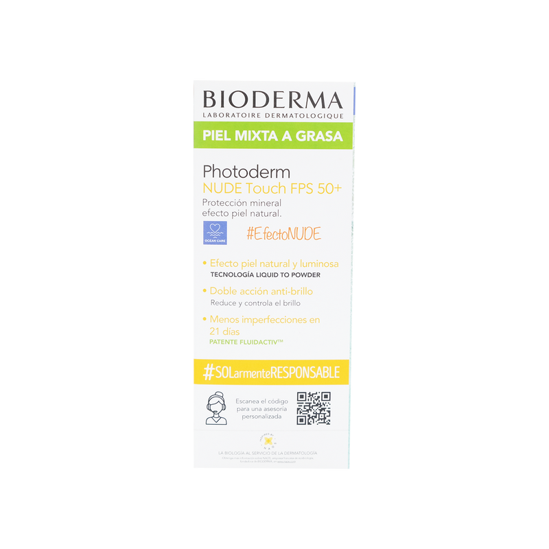 Bioderma photoderm nude touch dorado v2 fps50+ 40ml