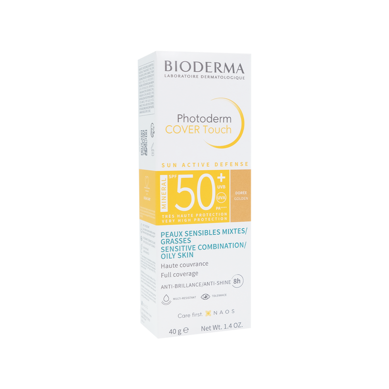 Bioderma photoderm cover touch fps50+ 40g dorado