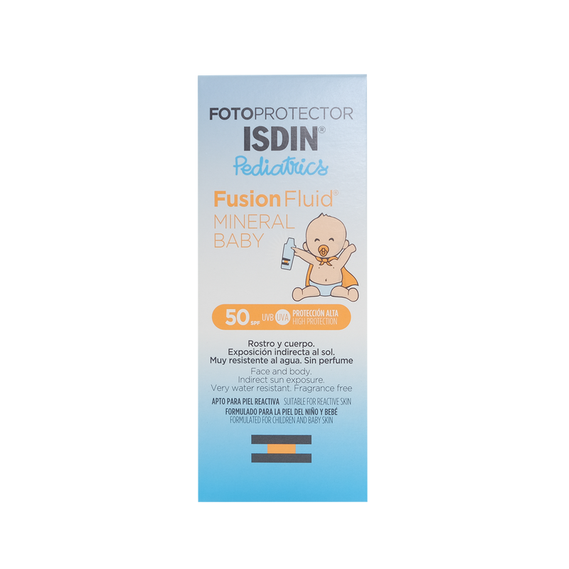 Isdin Fotoprotector Fusión Fluido Mineral Bebé FPS50+ 50ml