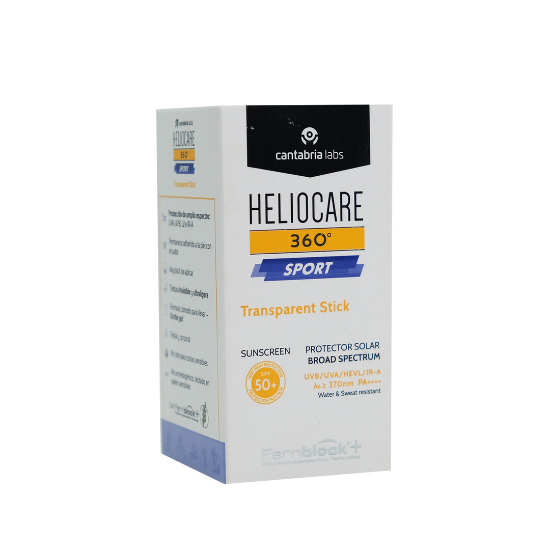 Heliocare 360 sport transparent stick 25g fps50+