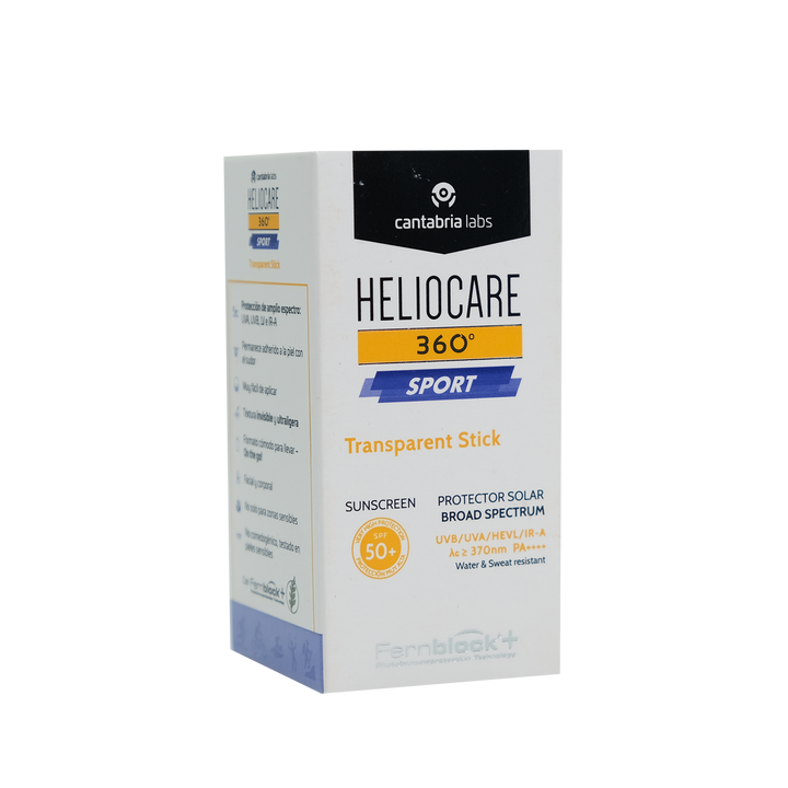 Heliocare 360 sport transparent stick 25g fps50+