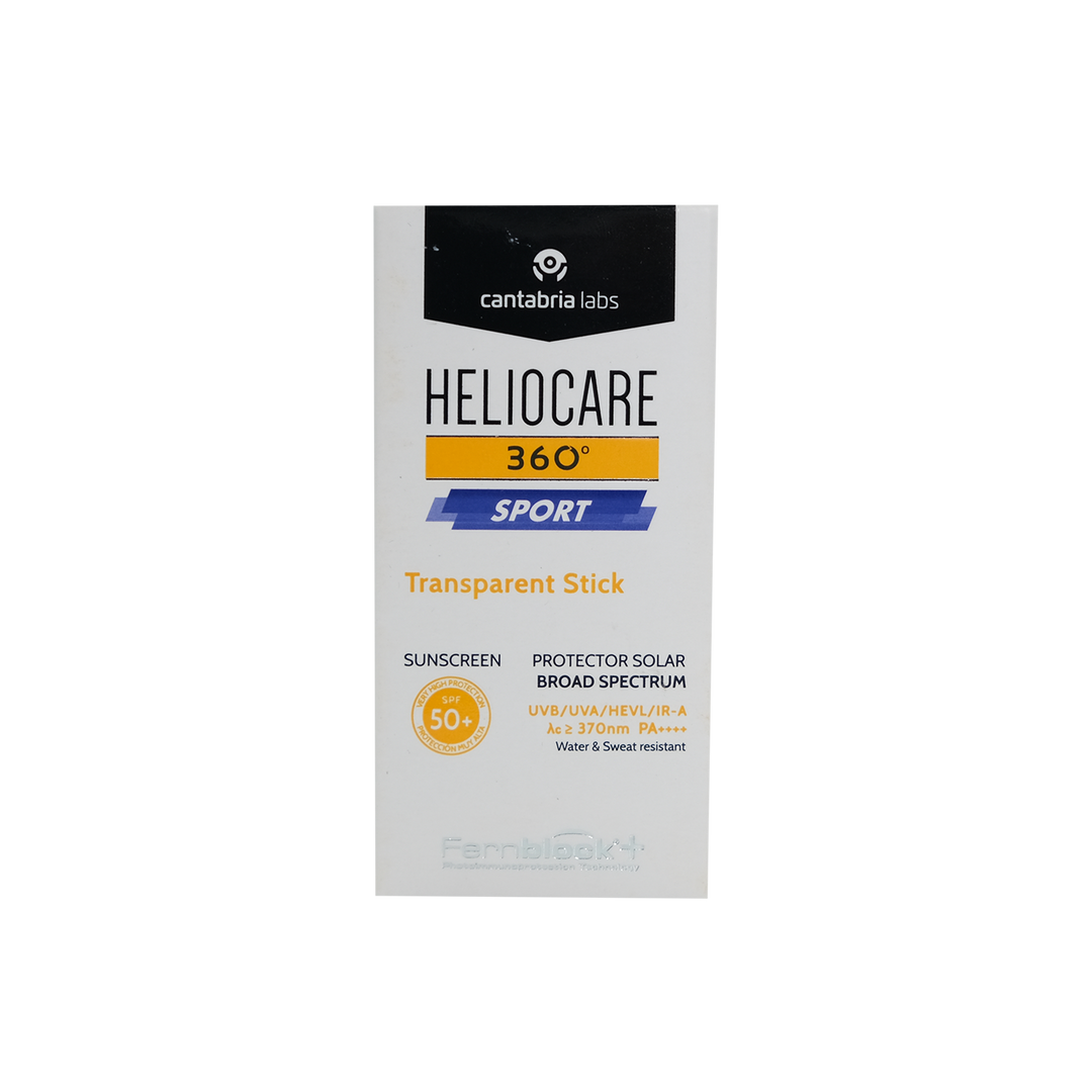 Heliocare 360 sport transparent stick 25g fps50+