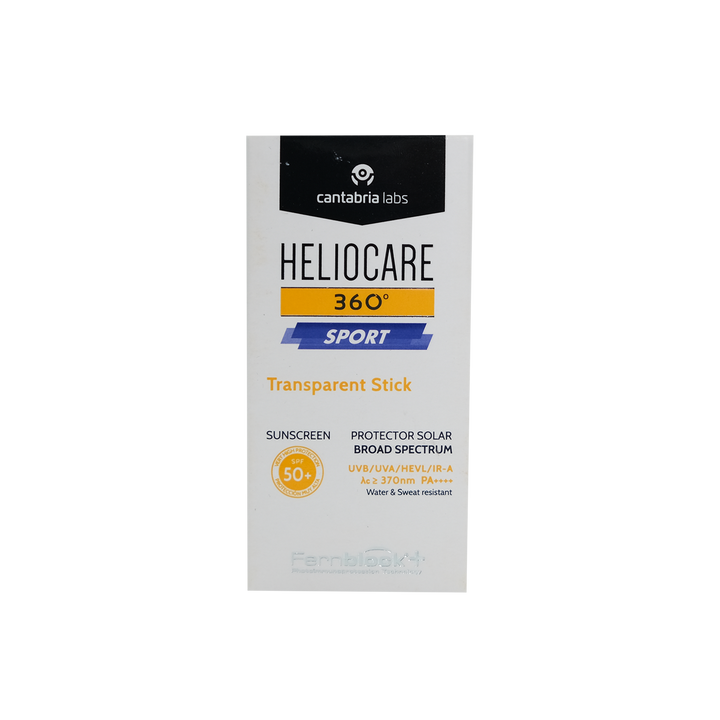 Heliocare 360 sport transparent stick 25g fps50+