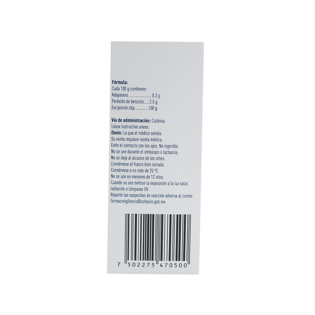 Effezel 0.3% gel fco disp 30g